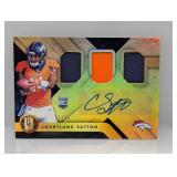 2018 Gold Standard 3x Patch Auto /75 Sutton RC