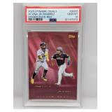 /10 2025 Topps Acuna Jr/Ramirez Red DD05 PSA 10