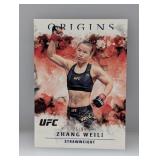 2021 UFC Chronicles Origins Blue 25/99 Zhang Weili