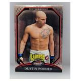 2011 UFC Topps Finest Debut Dustin Poirier RC