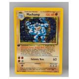 1999 Pokemon 1st Edition Machamp Holo #8 *DMG