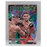 2022 UFC Prizm Green Pulsar 1/25 Dustin Poirier