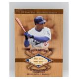 2001 Adrian Beltre Sp Relic Bat Milestone Ed