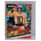 2024 Prizm DP Instant Impact Cracked Ice RC Bo Nix