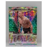 2021 UFC Prizm Fearless Pulsar/25 Dustin Poirier