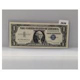 1957-A Blue Seal $1 Silver Certificate
