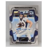 2022 NFL Panini Playbook 5/5 Auto Greg Dulcich