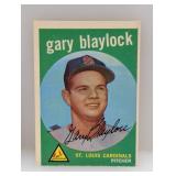 1959 Topps Gary Blaylock Tuff HN 539 Corners/Edges