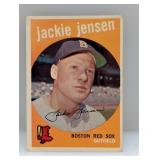 1959 Topps Jackie Jensen MVP 400 Corners/Edges