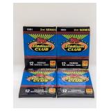 (4) 1991 Topps Stadium Club Baseball Series 2