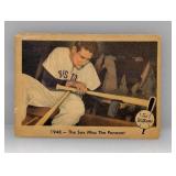 1959 Fleer Ted Williams #35 HOF Damaged