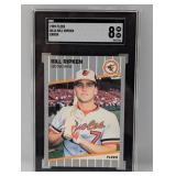 1989 Fleer Billy Ripken FF Error #616 SGC 8