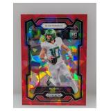 2024 NFL Prizm DP Red Cracked Ice RC Bo Nix