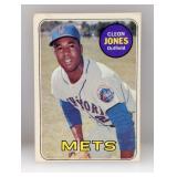 1969 Topps Cleon Jones Miracle Met Corners/Edge