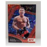 2022 UFC Select Red Disco 88/99 Dustin Poirier