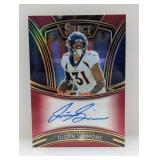 2020 Prizm Select Red 14/50 Auto Justin Simmons