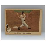 1959 Ted Williams Fleer #27 One Man Show Damage