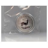 2017 1oz .999 Silv S Africa Krugerrand