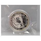 1991 1oz .999 Silv Australian Kookaburra