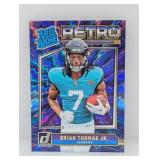 2024 NFL Donruss RRC Blue Lightning Thomas Jr.