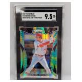 Ohtani 2019 Prizm Hyper Prizm Green Yellow SGC 9.5