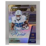 2021 Donruss Elite Silver Auto Javonte Williams
