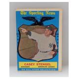 1959 Topps Stengel All Star Corners/Edges/Surface