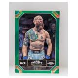 2024 UFC Topps Chrome Green Ref 69/99 Josh Emmett