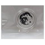 2012 1/2oz .999 Silv Yr of the Dragon 50 Cents
