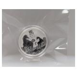 2026 1/2oz .999 Silv Yr of the Horse 50 Cents