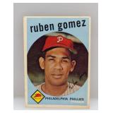 1959 Topps Ruben Gomez HN Phillies Corners/Edges