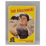 1959 Topps Baseball Ted Kluszewski 35 Damage
