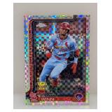 Topps Chrome #244 Masyn Winn Cardinals 2025