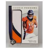 2018 NFL Limited RC Relic /75 RC Courtland Sutton