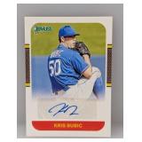 2021 Donruss Kris Bubic Autograph
