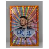 2022 UFC Donruss Orange laser Auto Michael Bisping