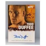 2010 UFC Topps Auto Todd Duffee