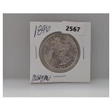 1896 90% Silv Morgan $1 Dollar