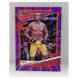 2022 UFC Donruss Purple Laser 37/99 Anderson Silva