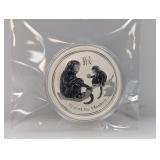 1oz .999 Silv Yr of the Monkey $1
