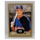 2002 Just Minors Yadier Molina Gold SP 22