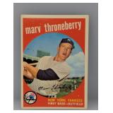 1959 Topps Marv Throneberry 326 Corners/Edges