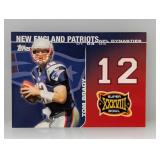 2008 Tom Brady Topps Dynasties Tribute Dyn-Tb