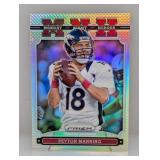 2013 NFL Prizm Monday Night Heroes Silver Manning