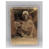 Danbury Mint 22k Gold Cards Ferguson Jenkins Cubs