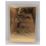 Danbury Mint 22k Gold Cards Dusty Baker Dodgers