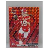 2025 Patrick Mahomes II Mosaic Red Reactive Prizm