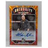 2023 UFC Donruss Orange laser Auto Mike Beltran
