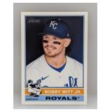 2025 Topps Heritage Chrome Bobby Witt Jr. #92