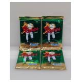(4) 1992 Donruss Rookies Baseball Packs